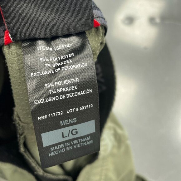 Gerry Men's L Olive Green Trail Shorts Cargo - Picture 5 of 8